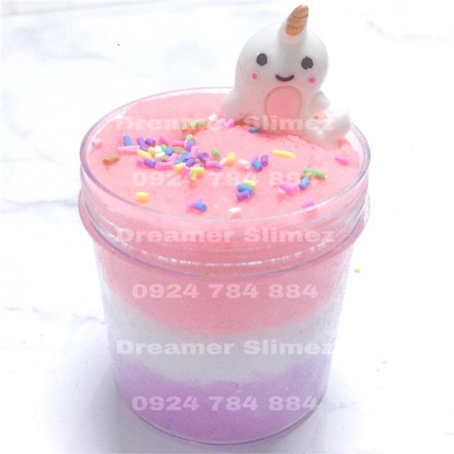 Chú ngựa thần kì - slime mây làm từ tuyết snowwonder - cloud slime bông và tơi - đồ chơi slime tặng kèm - slime an toàn