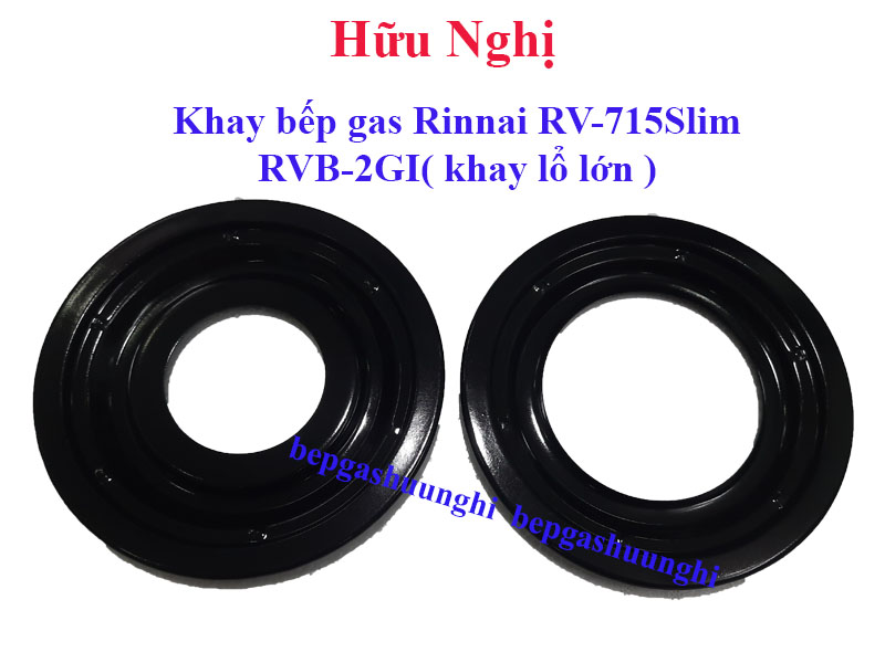 Khay hứng tràn bếp gas mặt kính Rinnai RV-615,, RV-715SLIM, RVB-2GI Hàng chính hãng