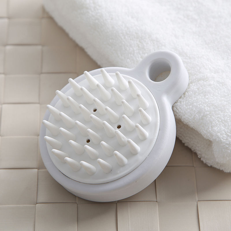 Lược gội đầu Silicon Muji Nhật, mát xa da đầu, kích thích mọc tóc, giảm rụng tóc, làm sạch da đầu - Homie Store