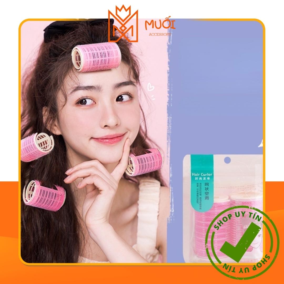 Bộ 2 lô hồng uốn tóc tạo kiểu xoăn đơn giản lxt_9018