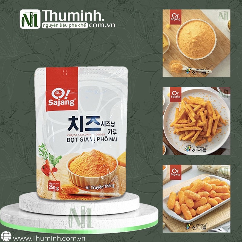 Bột phô mai o!sajang hàn quốc gói 250g