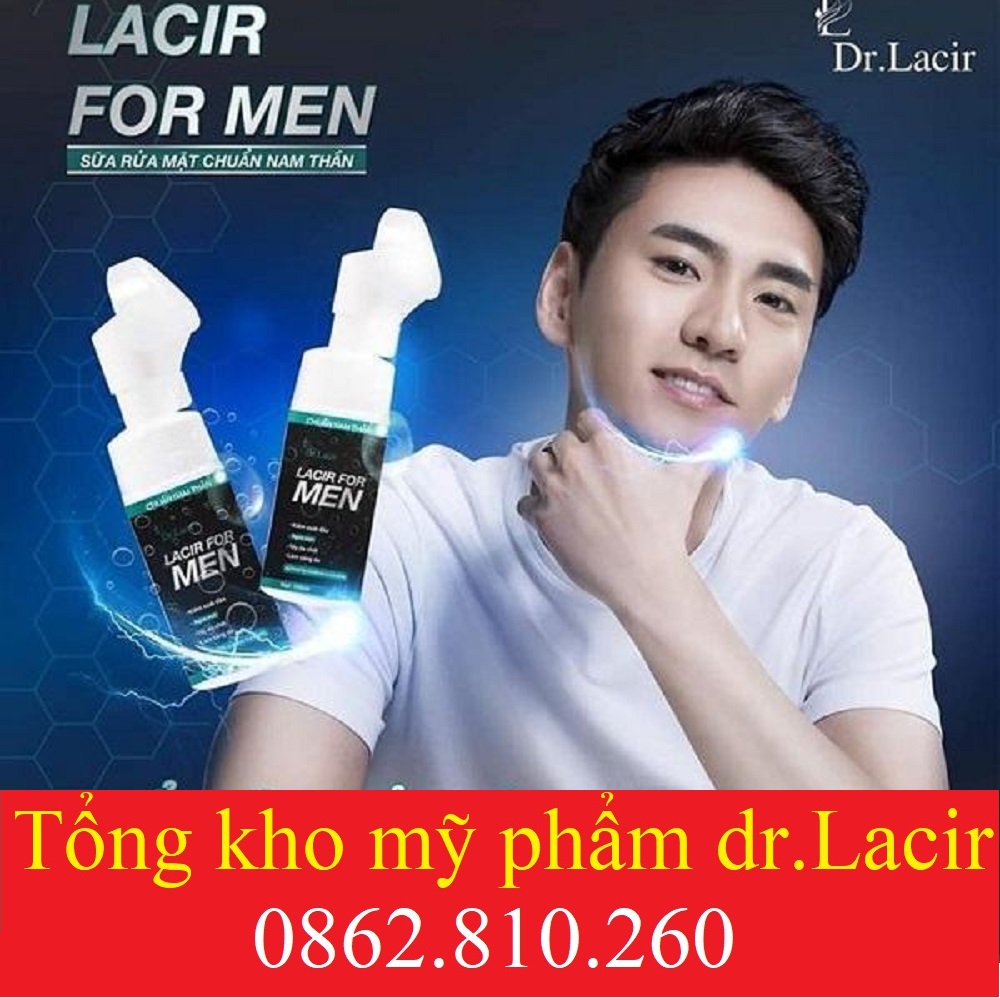 Sữa Rửa Mặt Nam Lacir For Men Thương Hiệu lamer care Dr.Lacir