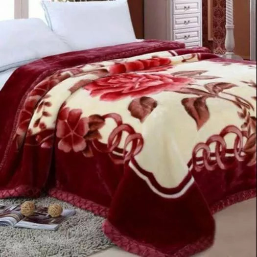 Chăn nhung lông tuyết mùa đông 2kg - chăn tuyết dày 1.8x2m - chăn tuyết- chăn mùa đông - mền tuyết