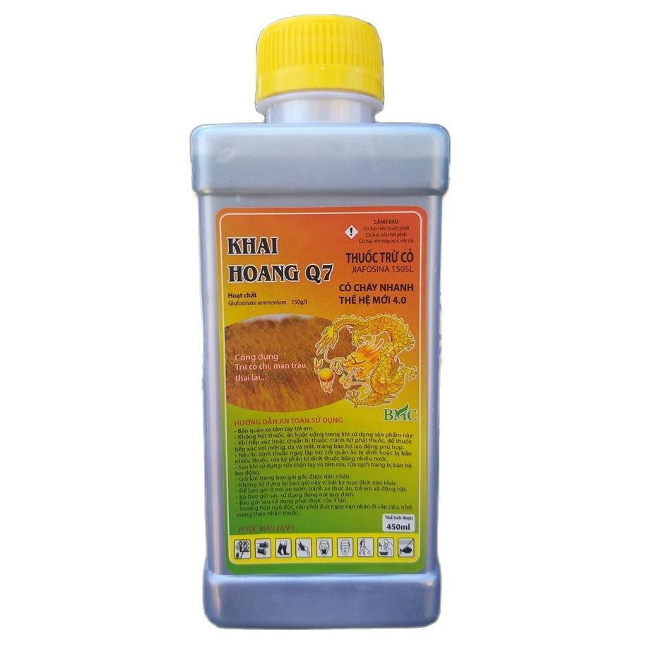 Thuốc Trừ Cỏ Khai Hoang Q7 - Thuốc Diệt Cỏ Khai Khoang Q7(chai 450ml)