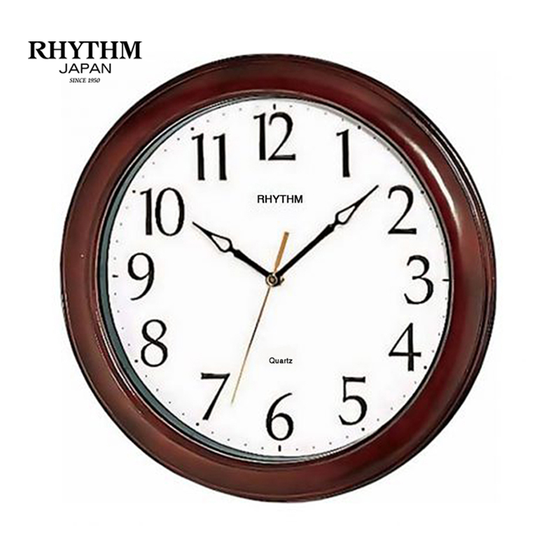 Đồng hồ treo tường Rhythm CMG270NR06 Wooden wall clocks