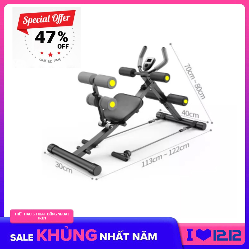 Máy tập thể dục đa năng, máy tập cơ bụng cao cấp, máy tập thể dục tại nhà
