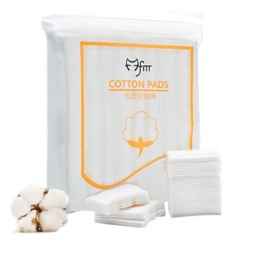 Bông Tẩy Trang 222 Miếng Lameila Cotton Pads 3 Lớp Sợi Tự Nhiên Mềm Mịn Thấm Hút Tốt Babi1