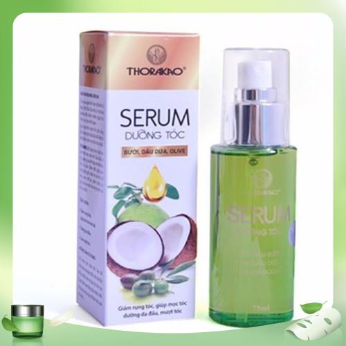 Serum dưỡng tóc bưởi dầu dừa oliu - Thorakao 75ml