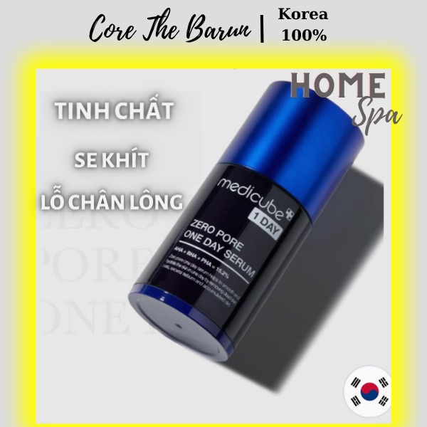 Tinh chất thu nhỏ lỗ chân lông zero pore one day serum 30ml medicube