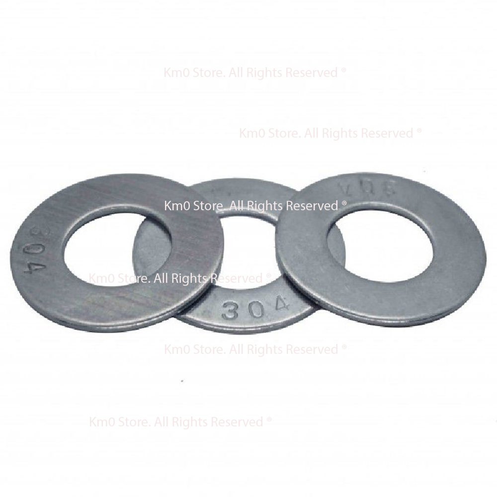 Set 03 lông đền phẳng inox 304 cho ốc m4 cd1041
