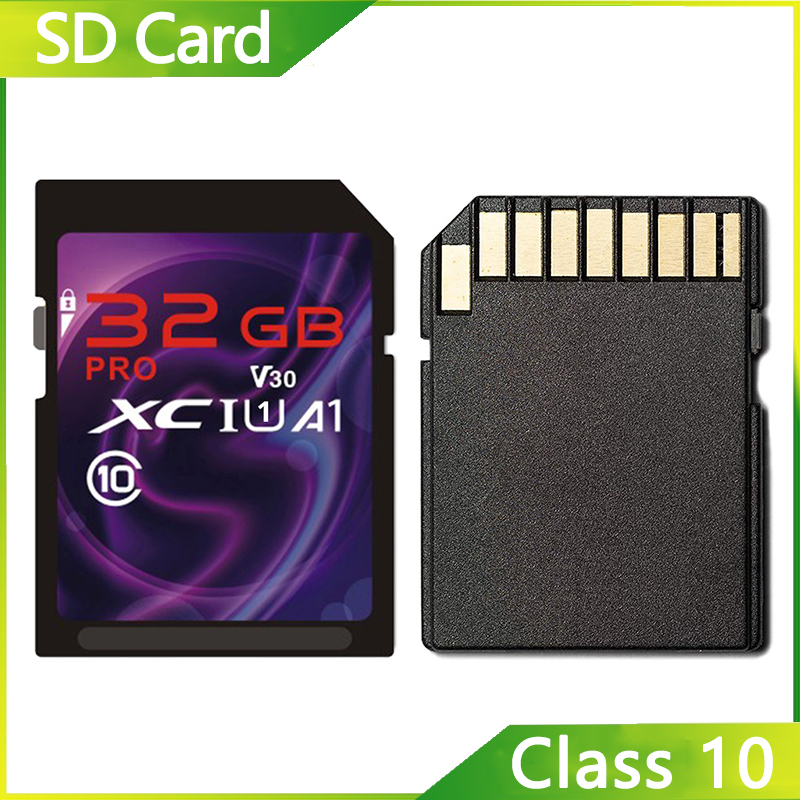 Camera standard sd card, full-size flash card, high-speed, 64gb, 128gb, 256gb, xc, 32gb, real capacity sd card
