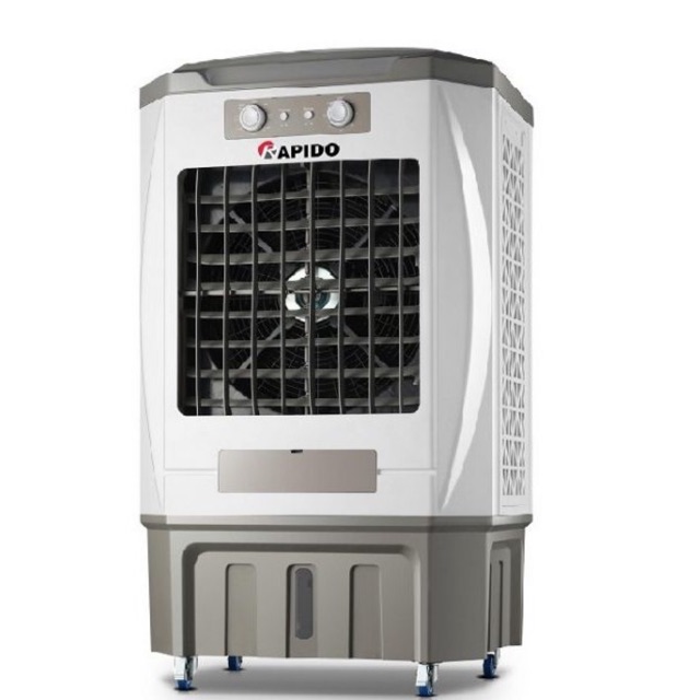 Quạt điều hòa không khí rapido 12000m 12.000 m3/h 320w 100l tặng kèm 2 đá khô bảo hành 12 tháng