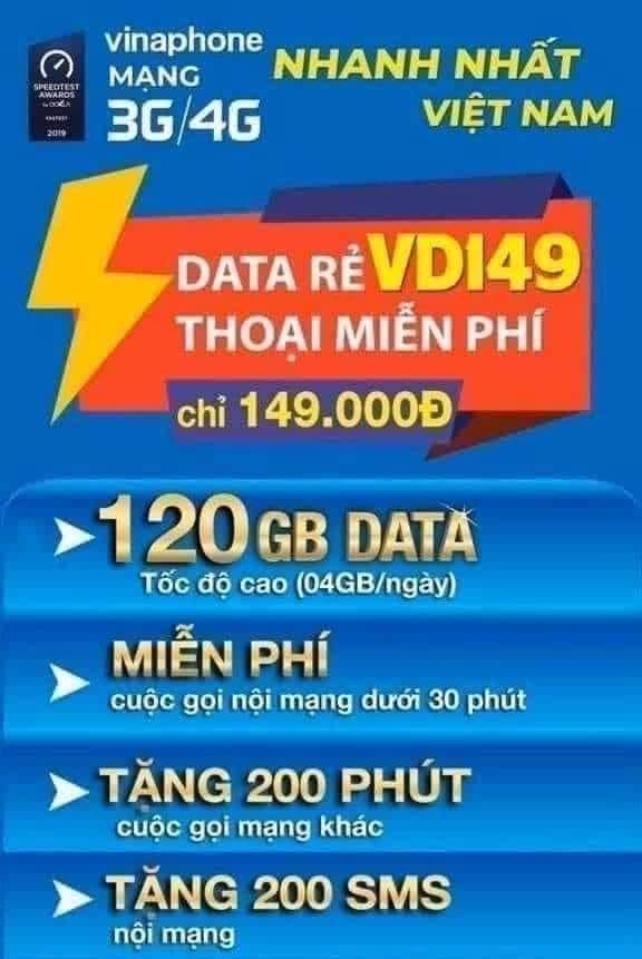 4g vd149 12 tháng
