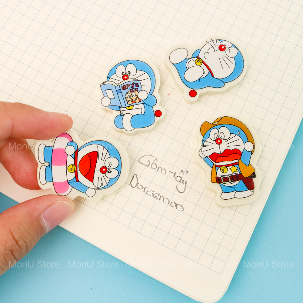 Cục gôm, cục tẩy bút chì hình doraemon, doremi dễ thương cute mon0310