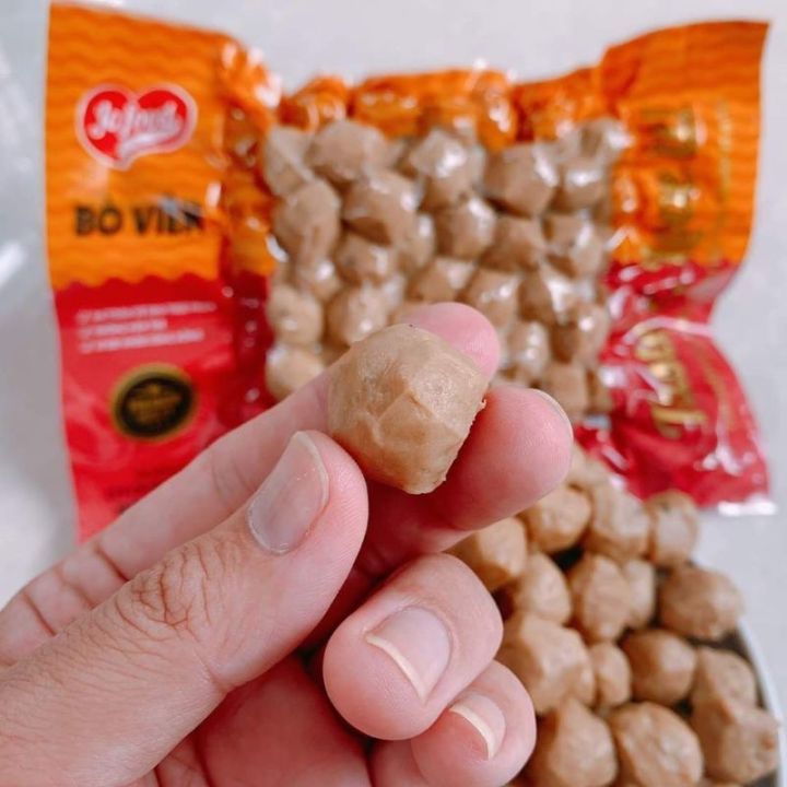 Bò viên chiên - bịch 500g (giao tphcm)