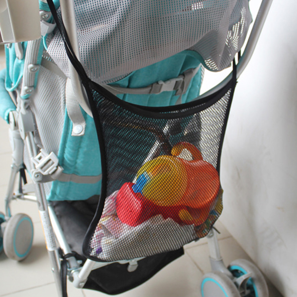 Xe đẩy em bé lưới túi pushchair chai nước quần áo lưu trữ túi ngoài trời