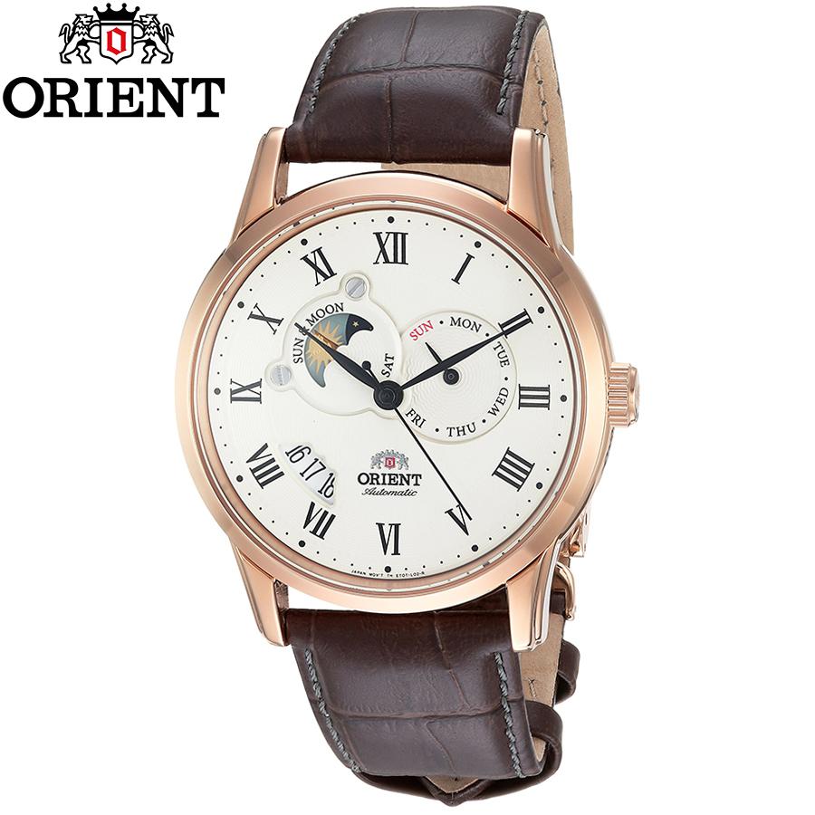 Đồng hồ nam dây da orient sun and moon gen 2 set0t001w0
