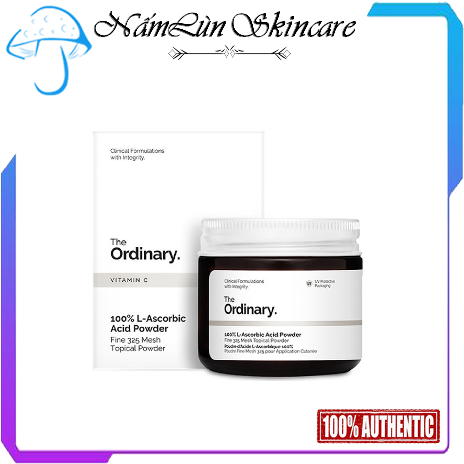 The Ordinary L-Ascorbic Acid Powder 20g - Bột Vitamin C