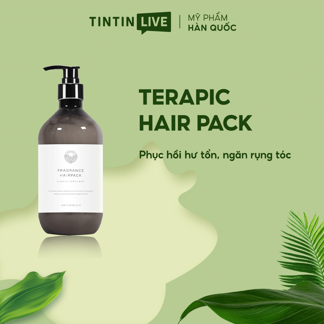 Kem Ủ Phục Hồi Giảm Rụng Tóc TERAPIC Fragrance Hair Pack 500ml