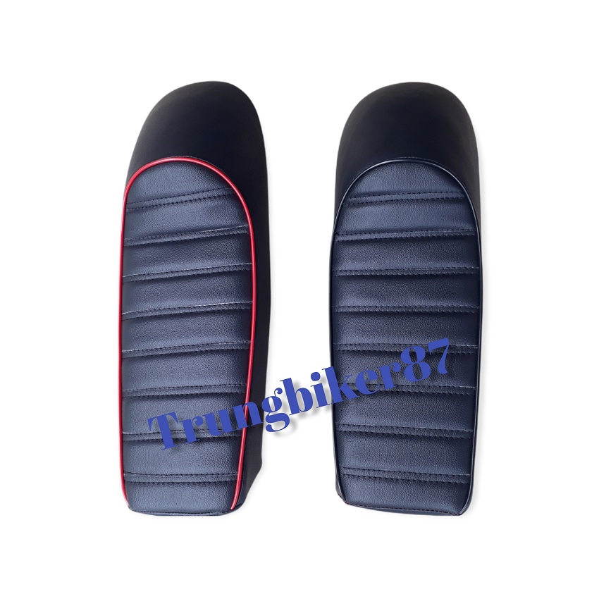 Yên xe win độ yên xe cafe racer may viền thủ công bền đẹp chắc chắn