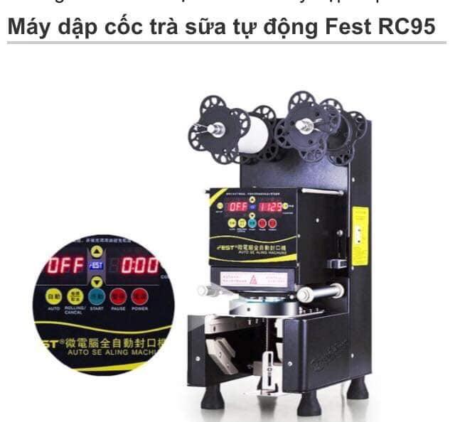 [HCM][Trả góp 0%]Máy dập cốc tự động Fest RC 95