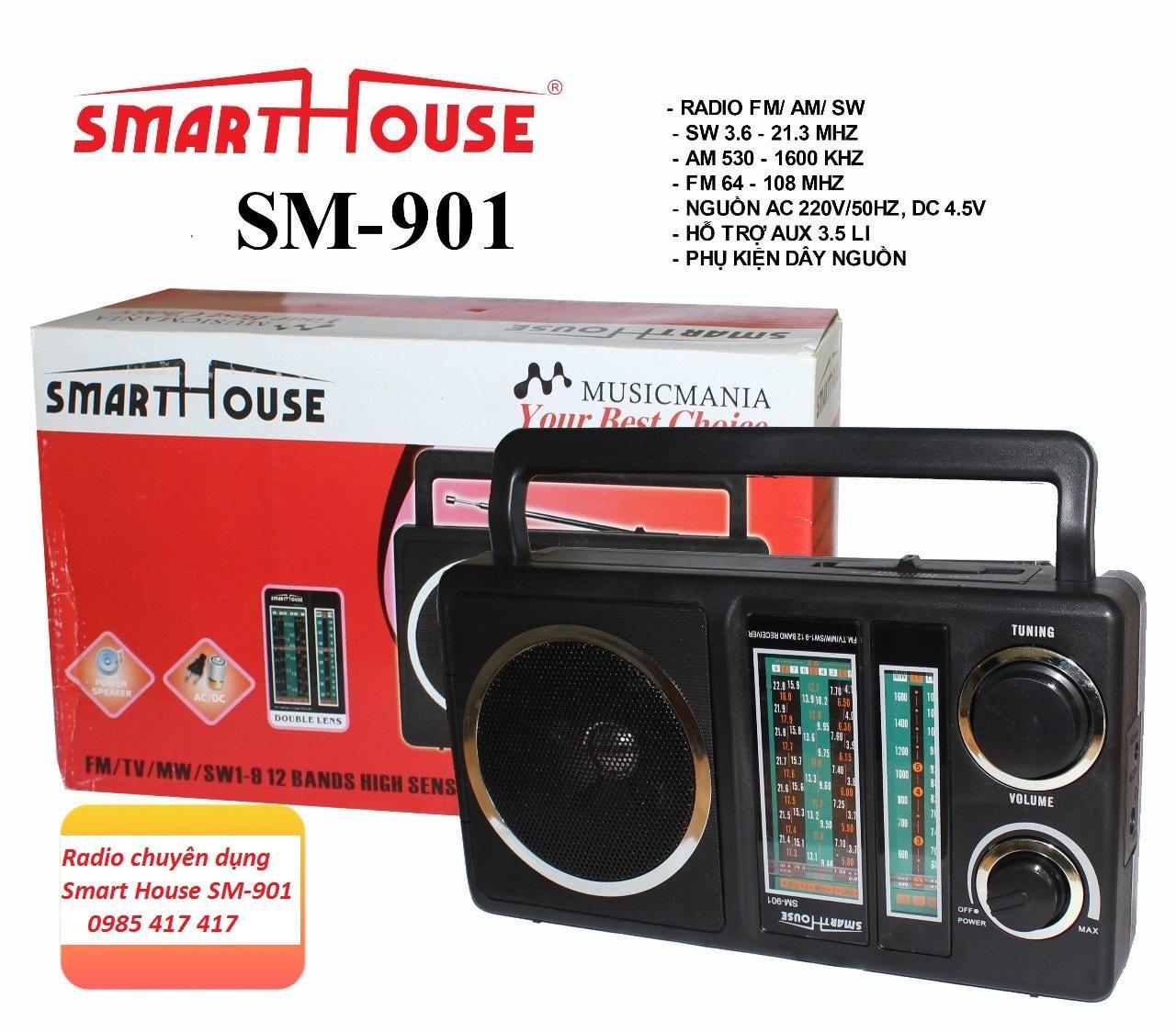 Máy radio chuyên dụng Smart house SM-901