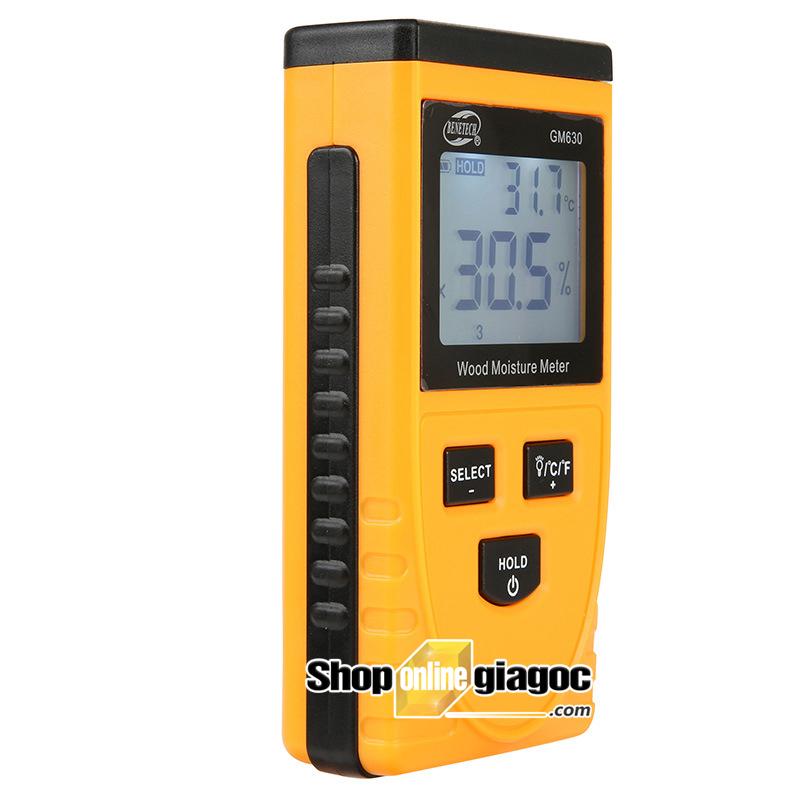 Máy đo độ ẩm gỗ siêu âm benetech gm630