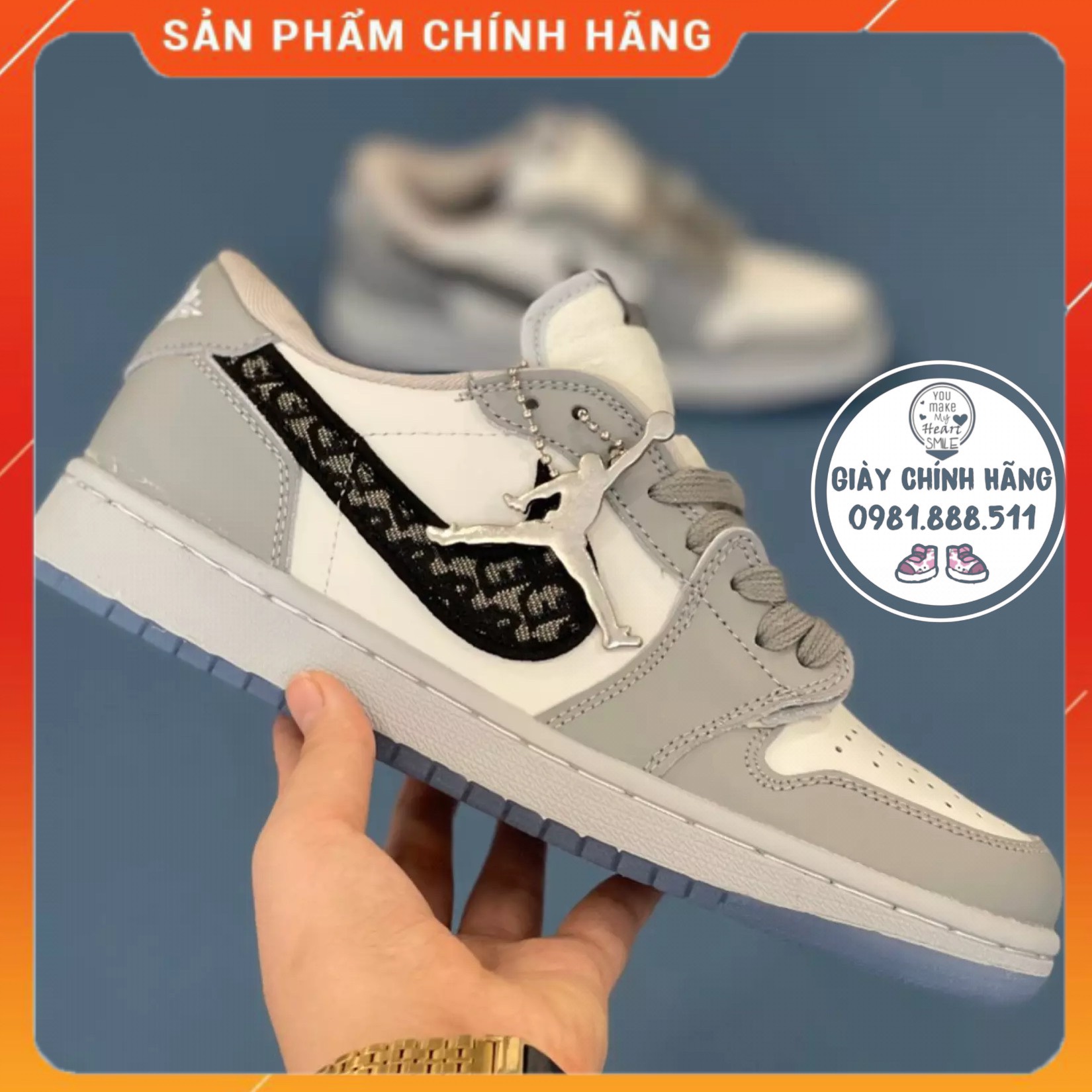[ Giày Chính Hãng]Giày Jd 1 low, panda cổ thấp thể thao nam nữ siêu hot bản đẹp full box bill.
