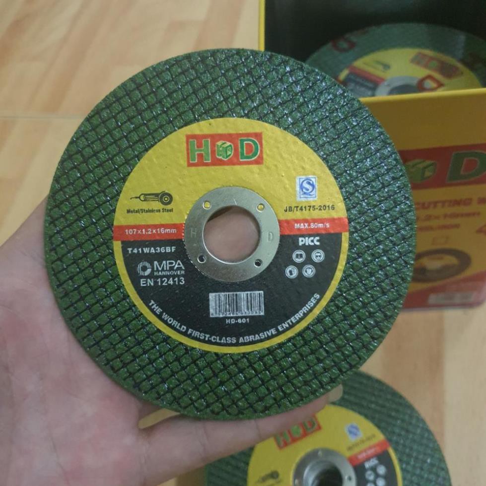 Đá cắt sắt, thép 100mm hd chất lượng tốt