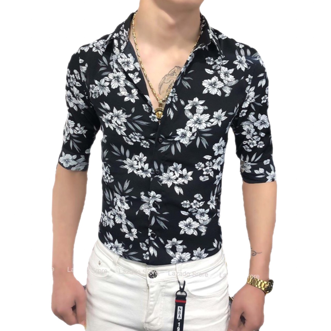 Aó sơ mi nam chất lụa thái ,không nhăn không nhầu phong cách công sỡ