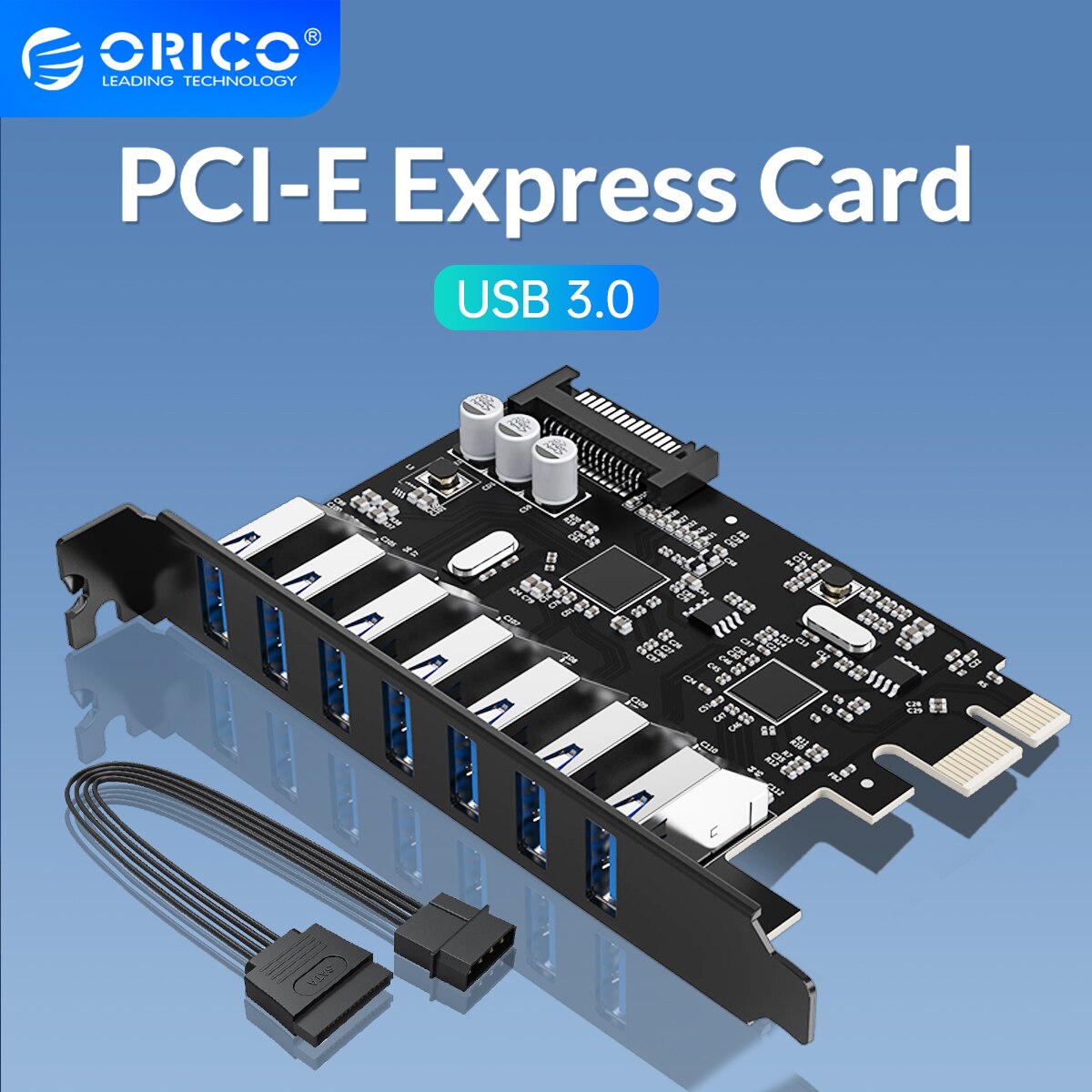 ORICO SuperSpeed 2 5 7 cổng USB 3.0 PCI