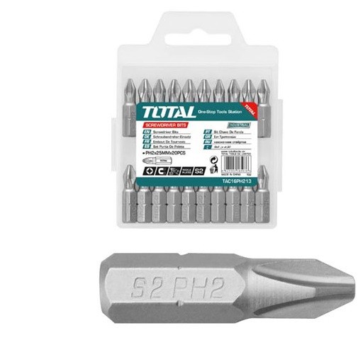 Bộ 20 mũi vít bake TOTAL Chính hãng tac16ph213 - TOTAL Chính hãng tac16ph213 sản phẩm đa dạng về mẫu mã kích cỡ chất lượng đảm bảo cam kết hàng nhận được giống với mô tả