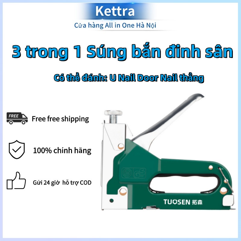 3 trong 1 đa chức năng Stapler Tổng số THT31143 Stapler bao gồm U-stapler, stapler, hình chữ nhật stapler (kim loại trần, không bao gồm đinh)
