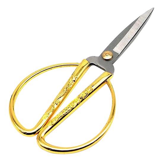 Kéo mạ vàng khắc rồng phượng cao cấp siêu sắc,kéo cắt vải,kéo cắt đa năng