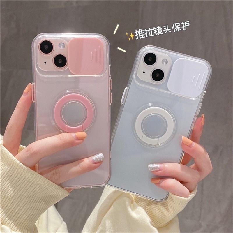 Ốp lưng điện thoại IP có nhẫn làm giá đỡ kèm khung bảo vệ camera cho IP 13 IP 13 pro IP 13 promax