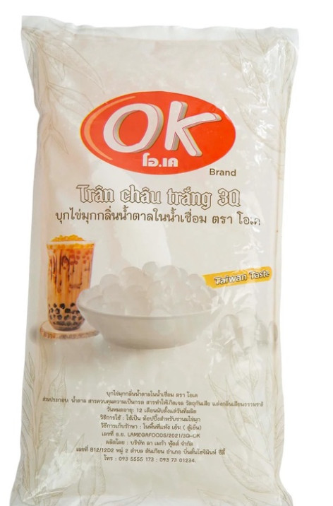 Trân châu 3q hiệu ok bịch 2kg