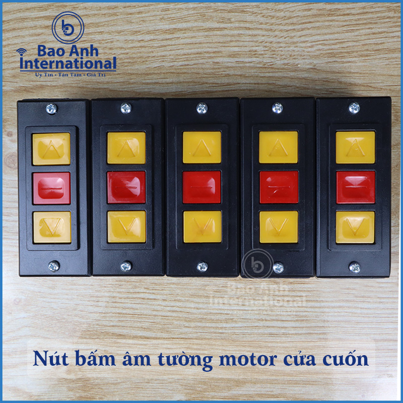 Shutter door motor Push switch
