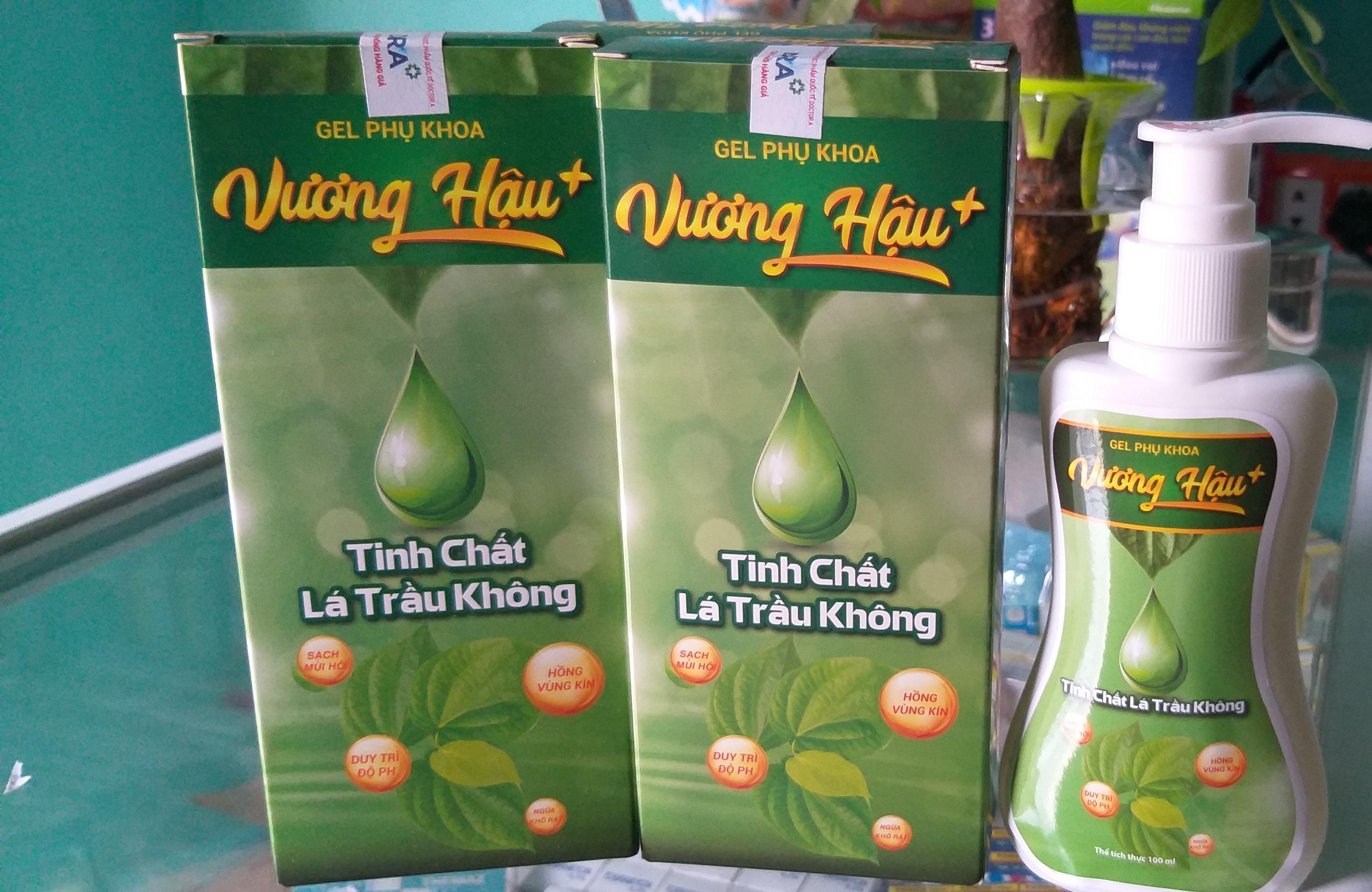 Gel phụ khoa vương hậu tinh chất lá trầu không