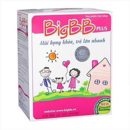Combo 2 hộp cốm bigbb plus - mũi họng khoẻ, trẻ lớn nhanh