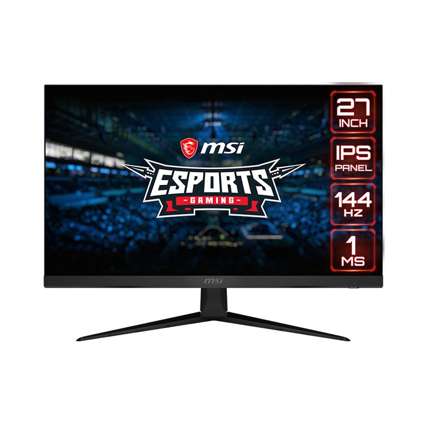 [trả góp 0%]màn hình msi optix g271 (27 inch/fhd/ips/144hz/1ms/250 nits/hdmi+dp/freesync)