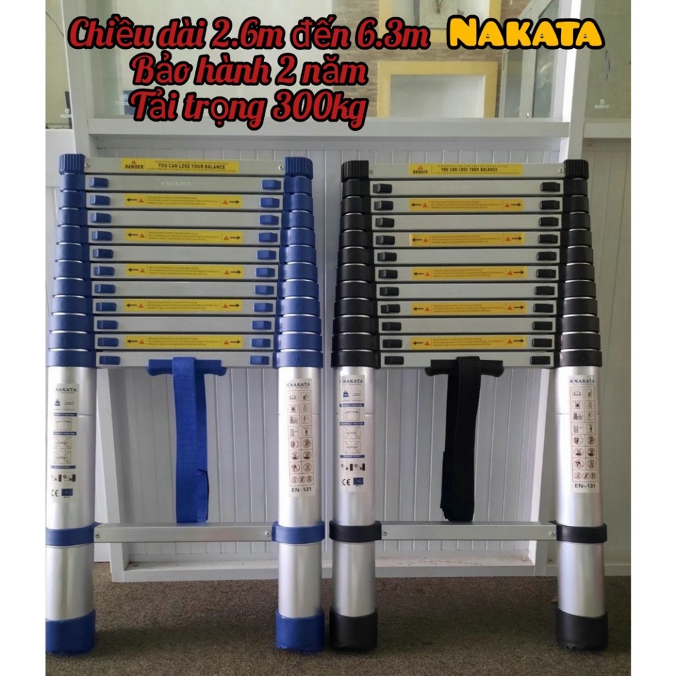 Thang nhôm rút nakata 380