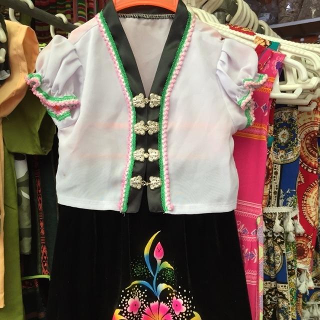Bộ Đồ Dân Tộc Thái Cho Bé
