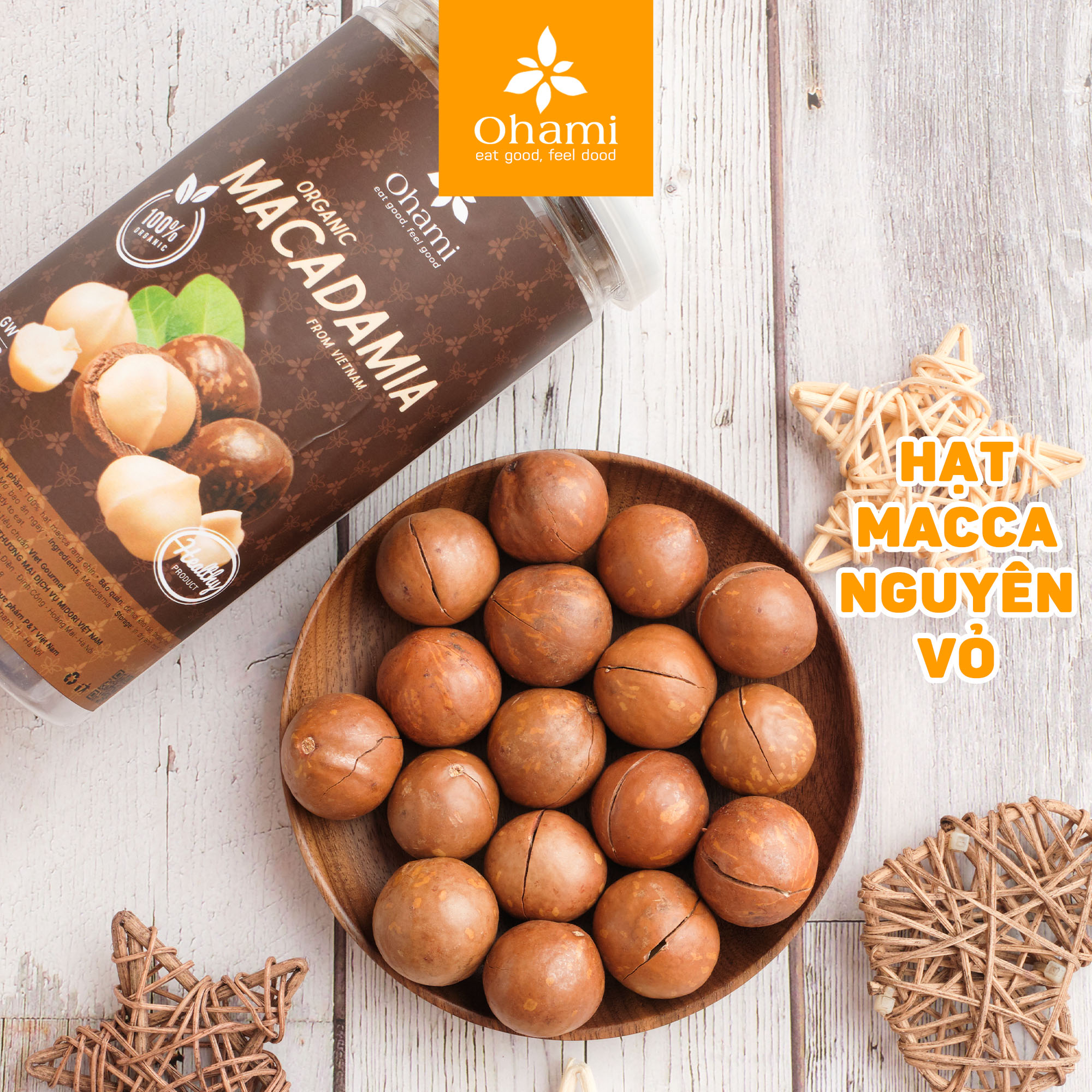 Hạt Macca nứt vỏ nguyên vị xuất khẩu, macca Tây Nguyên dễ tách vỏ thơm ngon, tốt cho bà bầu làm sữa hạt