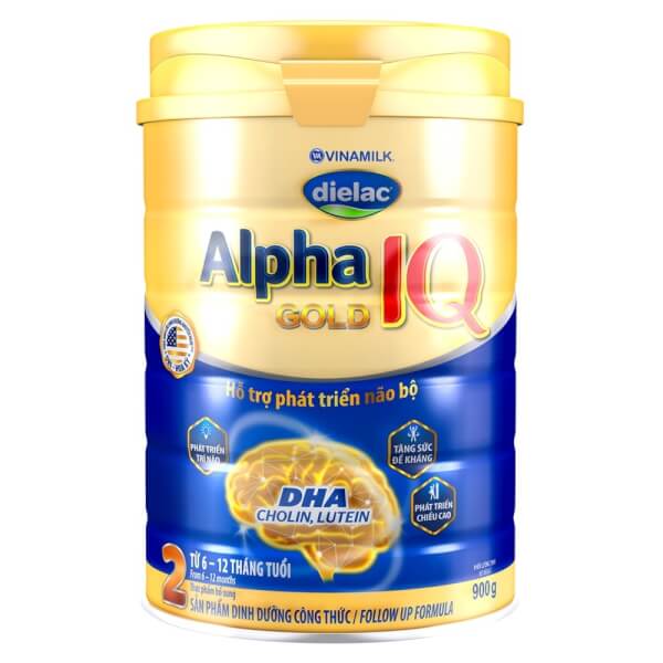Sữa bột dielac alpha gold 2 lon 900g