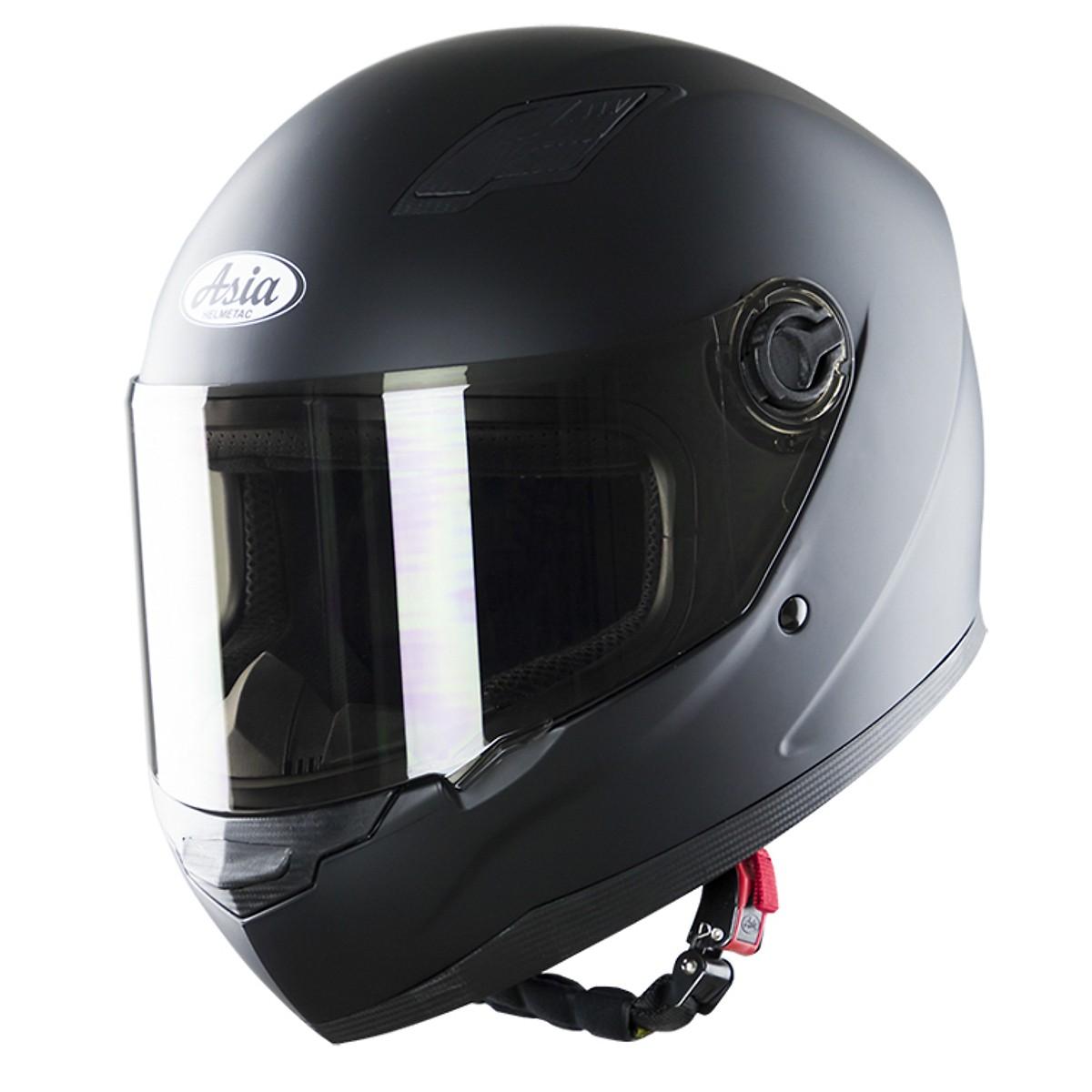 Mũ bảo hiểm fullface asia mt136 đen
