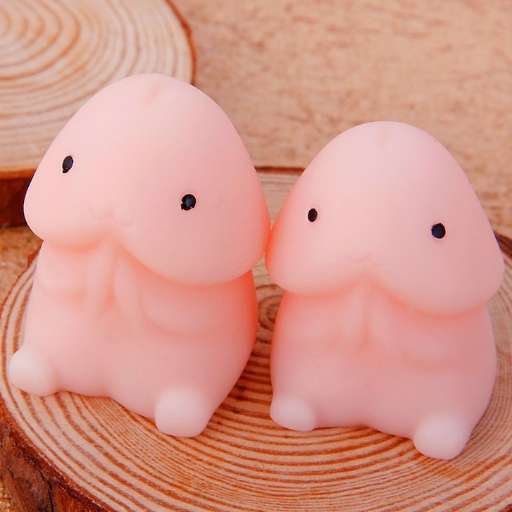 Squishy bé ciu silicon mềm dẻo dễ thương - thú dẻo con ciu ding ding