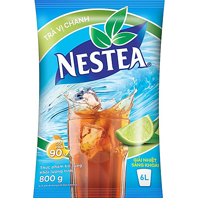 Trà vị chanh nestea bịch 800g