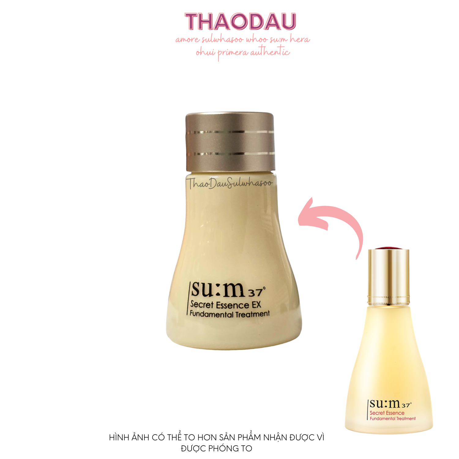 Nước Thần cải thiện mọi vấn đề về da Su:m37 Secret Essence Nước Thần Su:m37 Secret Essence 12ml tloskorea cũ