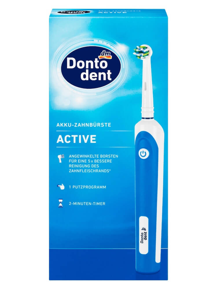 Bàn Chải Điện Dontodent Active, Dontodent Active Professtional Hàng Đức Chính Hãng