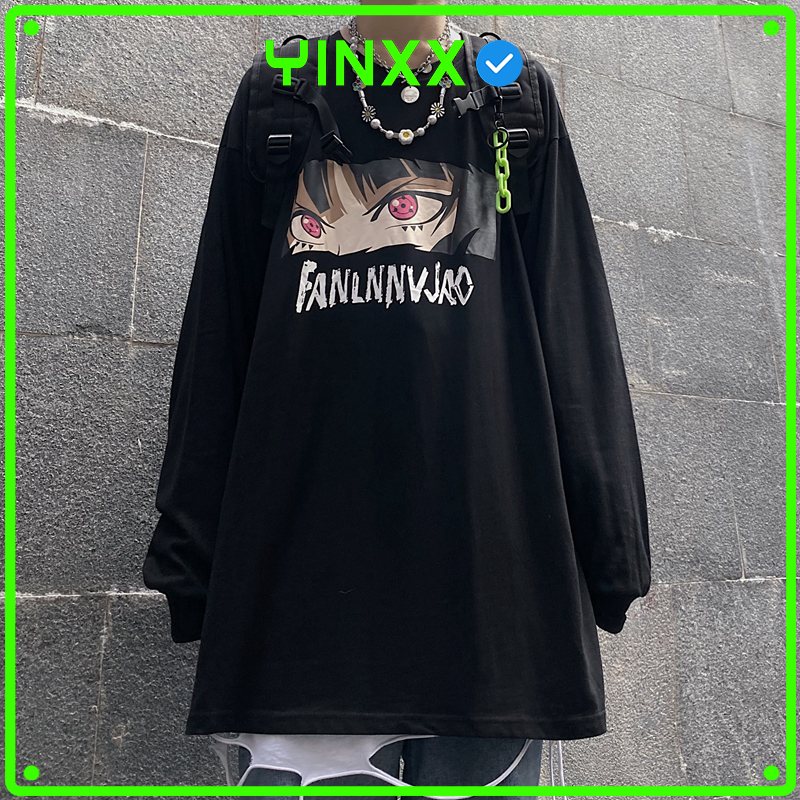 Áo thun tay dài form rộng l áo thun sweater unisex sw12